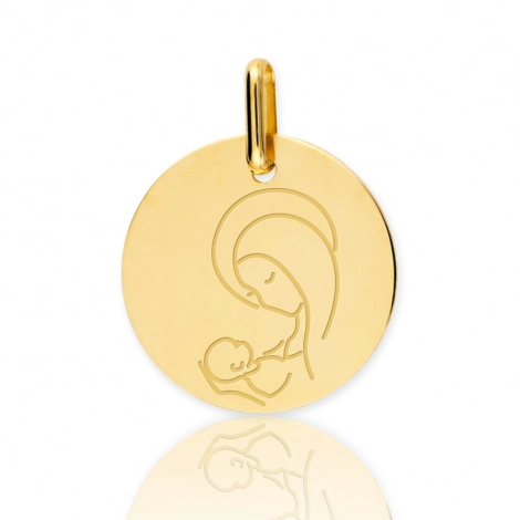 Mdaille Vierge  l'enfant