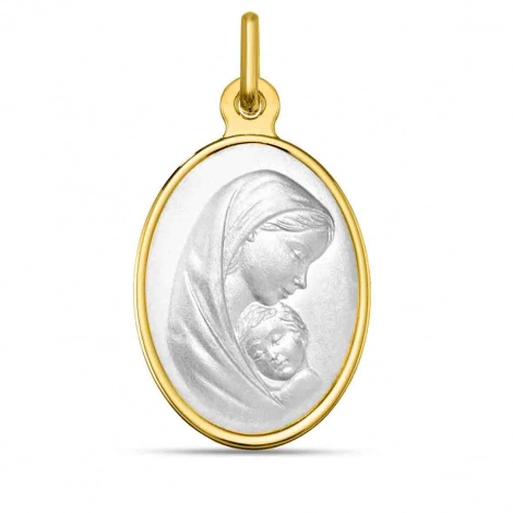 Mdaille Vierge  l'enfant
