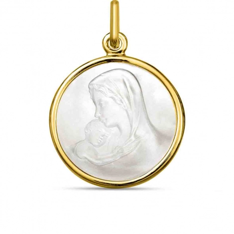 Mdaille Vierge  l'enfant