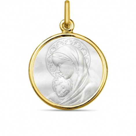 Mdaille Vierge  l'enfant