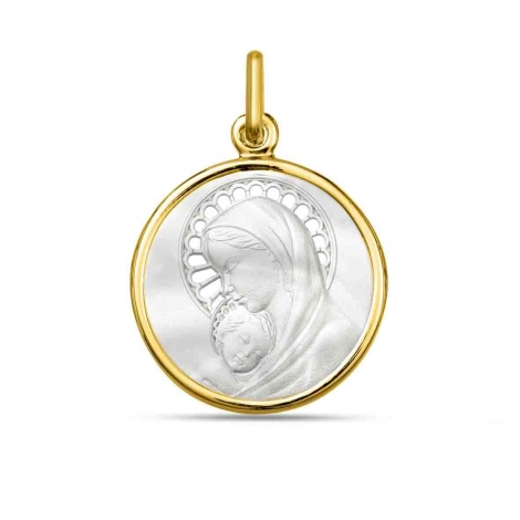 Mdaille Vierge  l'enfant