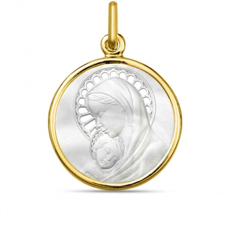 Mdaille Vierge  l'enfant