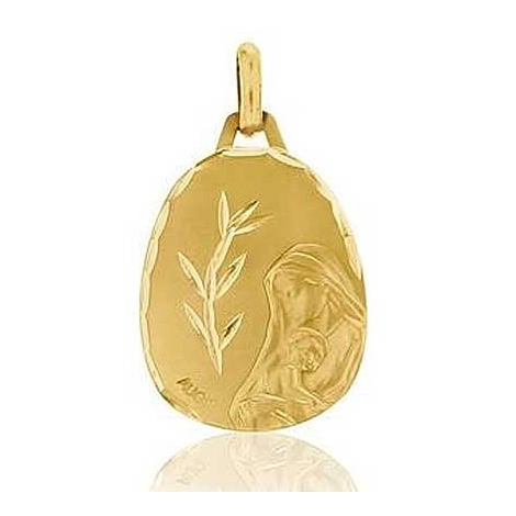 Mdaille Vierge  l'Enfant Augis