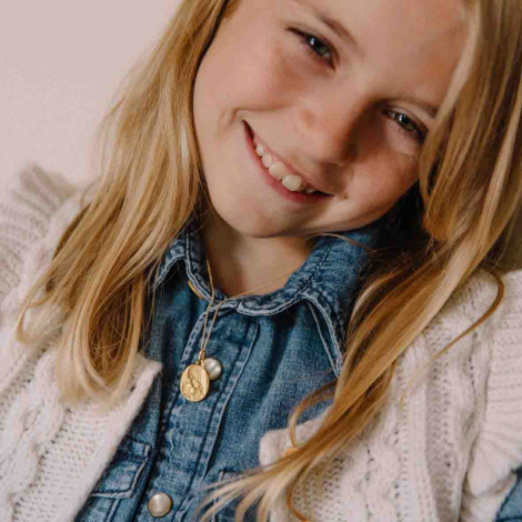 M�daille Vierge � l'Enfant