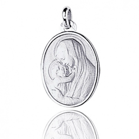 Mdaille vierge  l'enfant