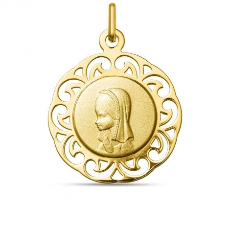 Mdaille Vierge