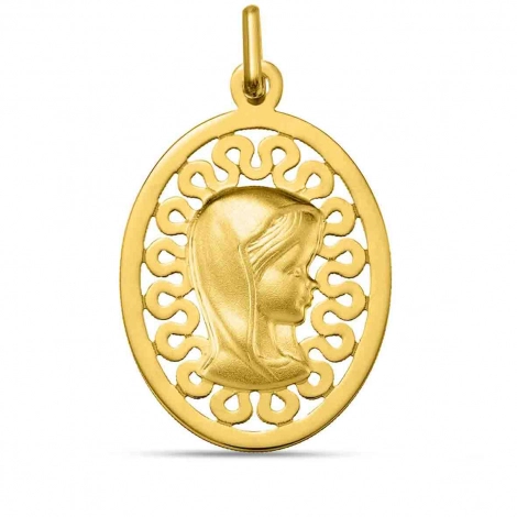 Mdaille Vierge