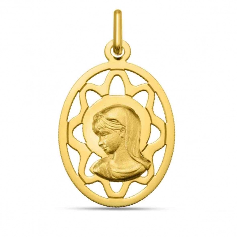 Mdaille Vierge