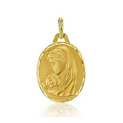 Médaille Vierge Maternité Augis en Or Jaune  Rosalie J4961X0000

