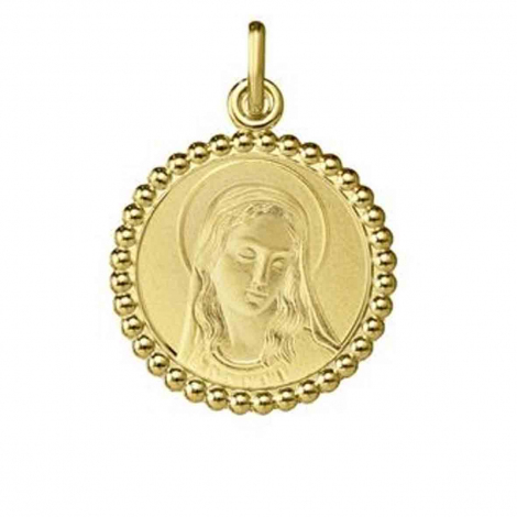 Médaille vierge  Or Jaune 20 mm Marylène -1270111