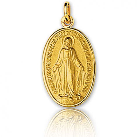 Médaille vierge  Or Jaune  Félicia -5419