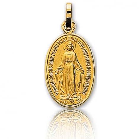 Médaille vierge  Or Jaune  Isabella -20490
