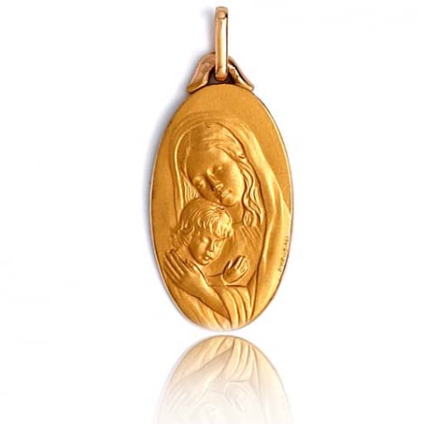 Médaille vierge  Or Jaune  Krystina -XR3334