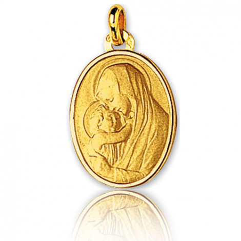 Médaille vierge  Or Jaune  Laura -660089