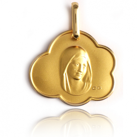 Médaille vierge  Or Jaune  Lena -XR1404