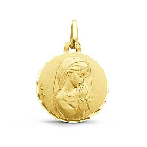 Mdaille Vierge Priante Augis