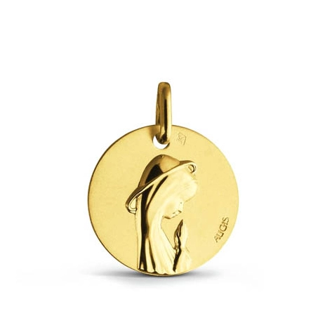 Mdaille Vierge Priante