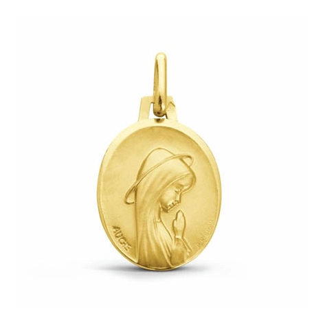 Mdaille Vierge Priante