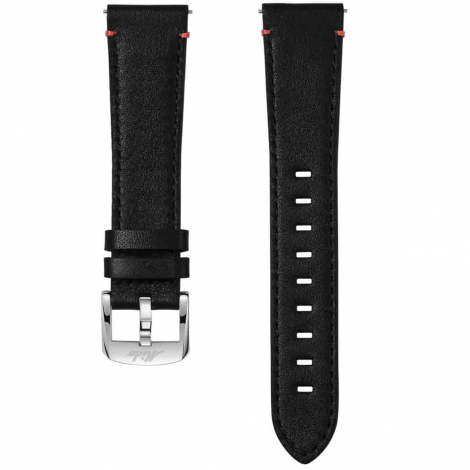 Bracelet cuir noir 21mm