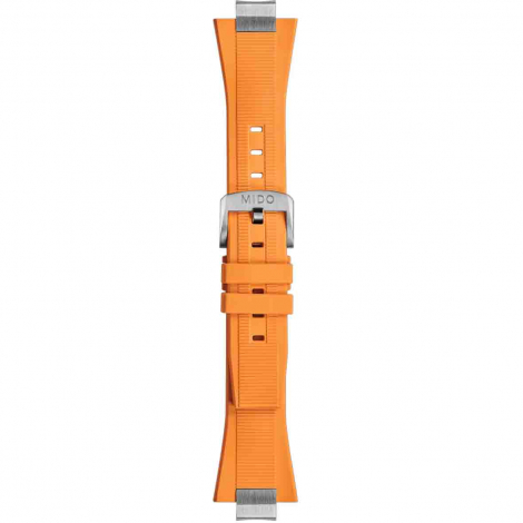 Bracelet Multifort 8 caoutchouc orange 12mm