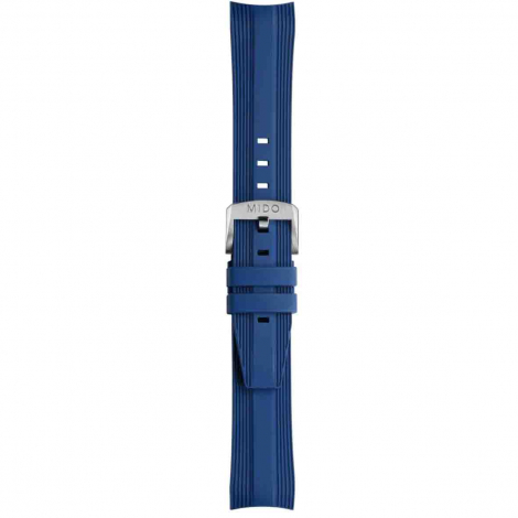 Bracelet Ocean Star 39 caoutchouc bleu 20mm 