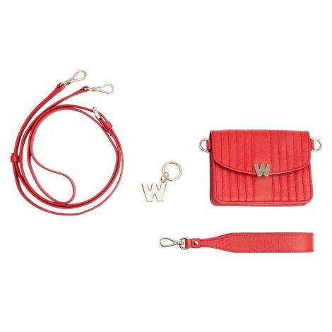 Mini sac avec lanire Wolf 1834 - Mimi- Rouge