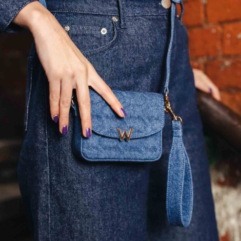 Mini sac Wolf 1834 - Mimi Swirl - Denim