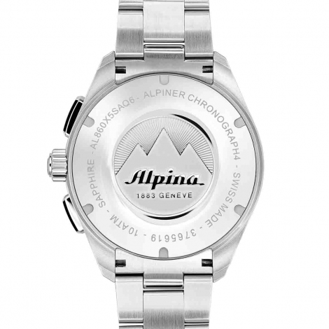 Montre Alpina - Alpiner4 Chronograph Dark-grey
