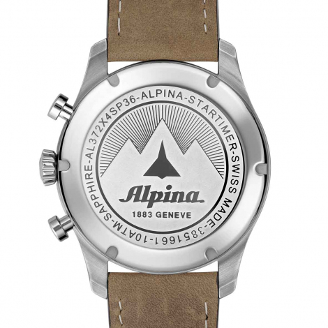 Montre Alpina Startimer Pilot Quartz Chronograph Big Date Peroleum Blue