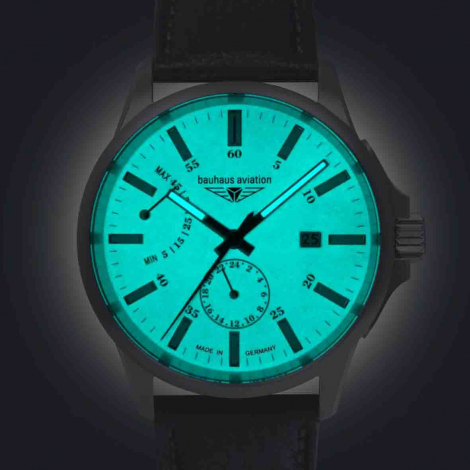 Montre Bauhaus Aviation Titanium Automatic