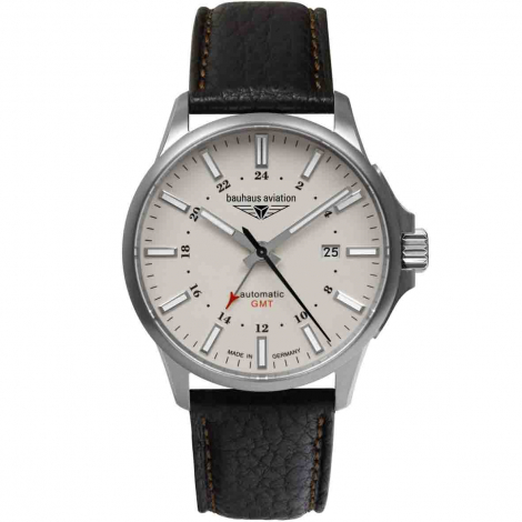 Montre Bauhaus Aviation Titanium Automatic GMT