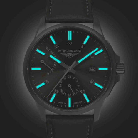 Montre Bauhaus Aviation Titanium