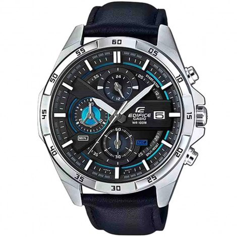 Montre Casio Edifice - Chronographe standard - Noir & Turquoise