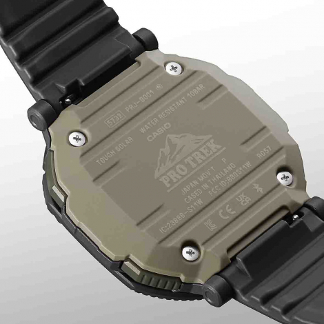 Montre Casio Pro Trek - Srie PRJ-B001 - Gris Anthracite