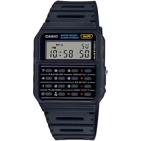 Montre Casio Vintage - Edgy Collection - Noir