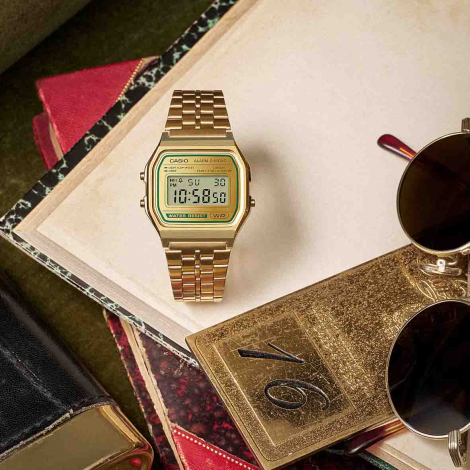 Montre Casio Vintage - Iconic Collection - Dor & Vert
