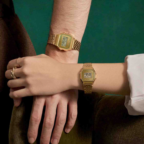 Montre Casio Vintage - Iconic Collection - Dor & Vert