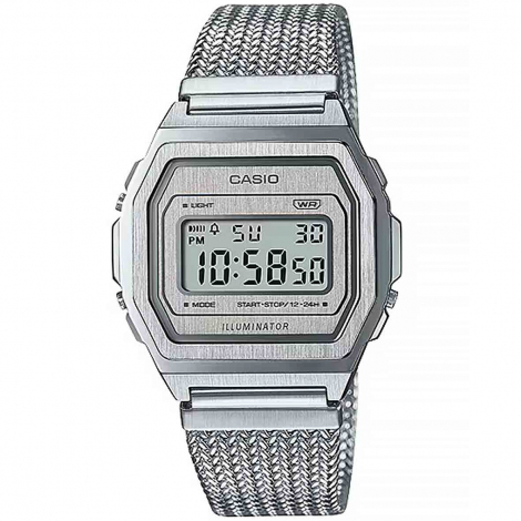 Montre Casio Vintage - Premium Collection Lady - Argent  combiner