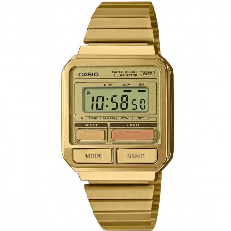 Montre Casio Vintage - Srie A120 Vintage - Or