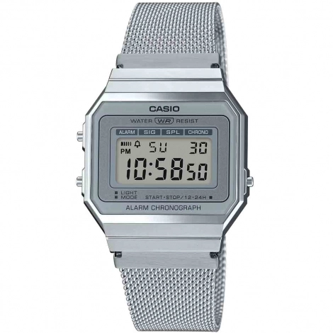 Montre Casio Vintage - Srie Iconic - Argent
