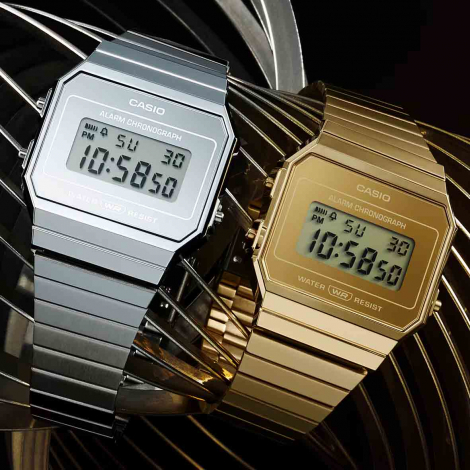 Montre Casio Vintage - S�rie Iconic - Argent