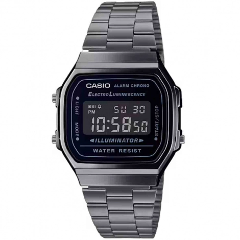 Montre Casio Vintage - Srie Iconic - Gris Fonc