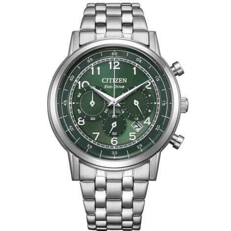 Montre Homme Citizen Elegance Avec Diamants - Acier Inoxydable - Quartz - Occasion Comme Neuve