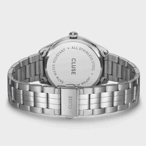 Montre Cluse Anthor Watch Steel Green, Silver Colour