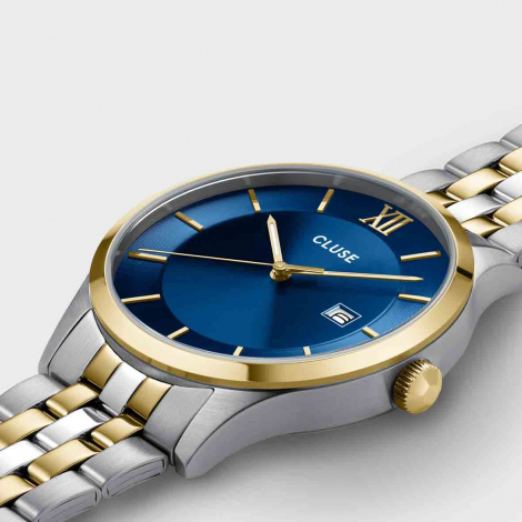 Montre Cluse Aravis 3-Hand Watch, Blue, Bicolour