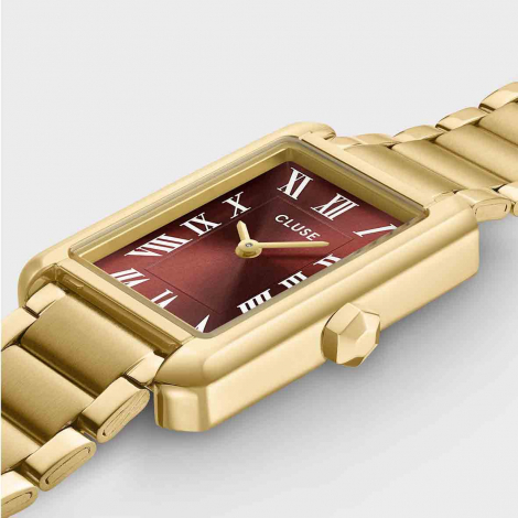 Montre Cluse Belisenna Mocha - Gold Colour