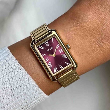Montre Cluse Belisenna - Wine - Gold Colour