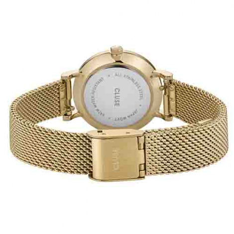 Montre Cluse Boho Chic Petite Crystals Mesh Grey, Gold Colour