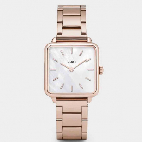 Montre Cluse Gift Box La Ttragone & Bracelet Rose Gold Colour