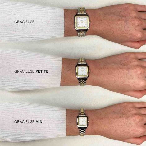 Montre Cluse Gracieuse Mini Watch Mesh -White